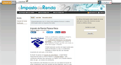 Desktop Screenshot of oimpostoderenda.com